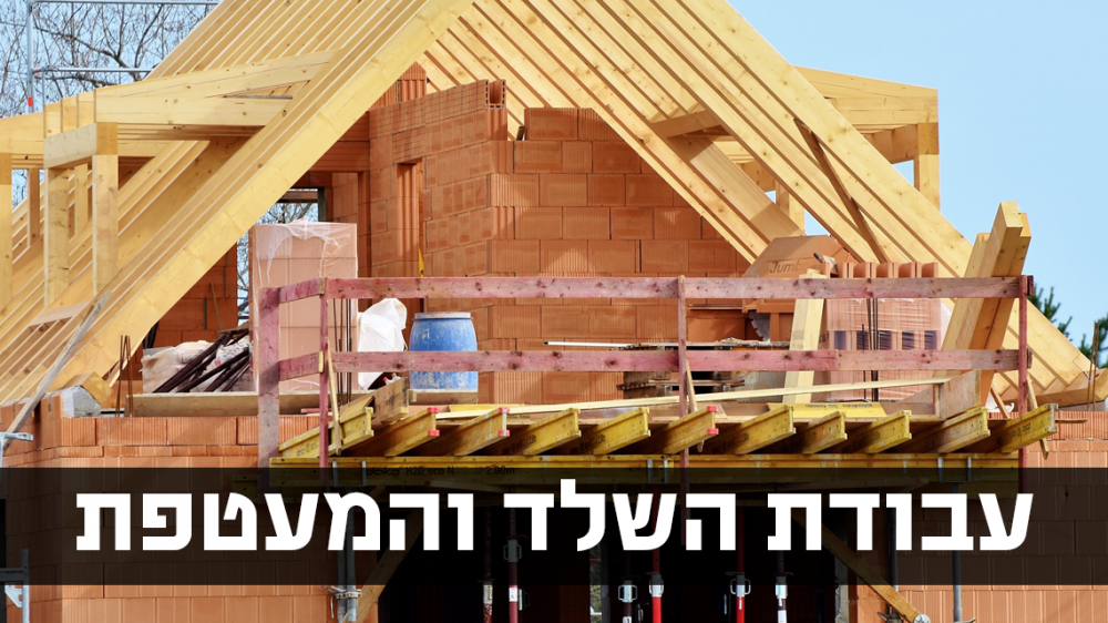 שלד ומעטפת של בניין